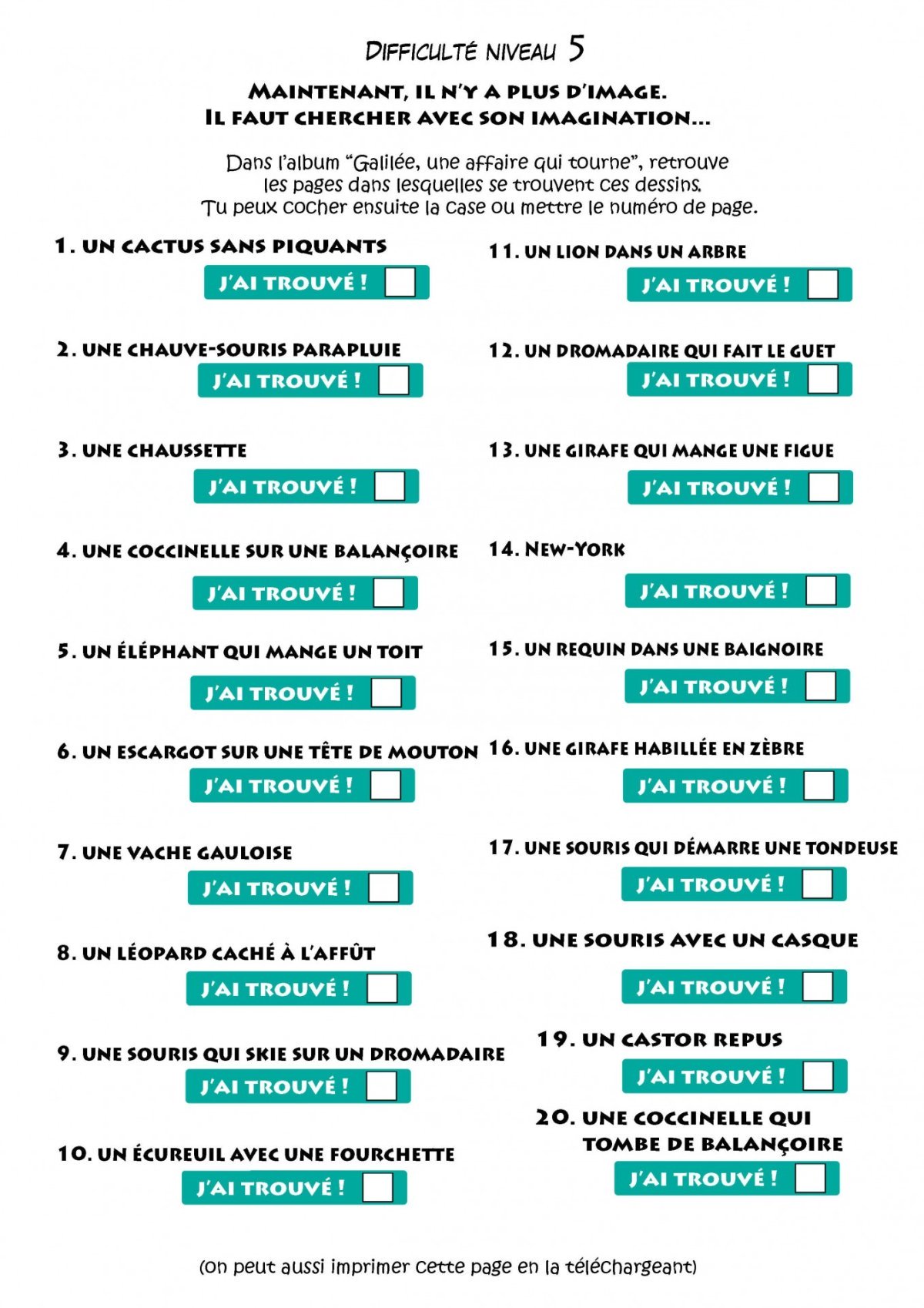 GAT - Chercher-niveau 5