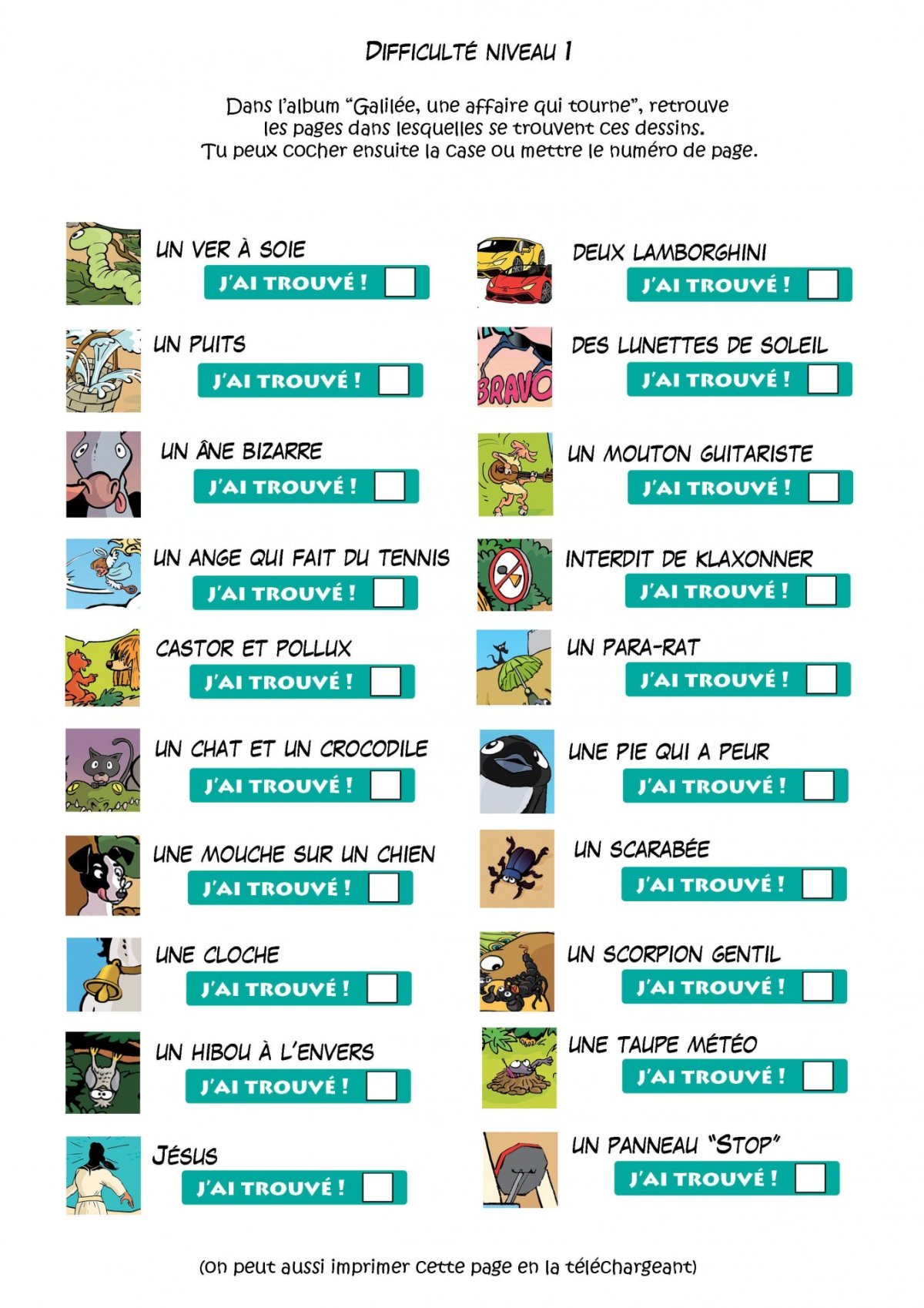 GAT -chercher Niveau 1