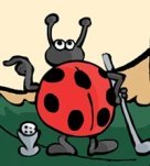 Chercher coccinelle qui fait du golf